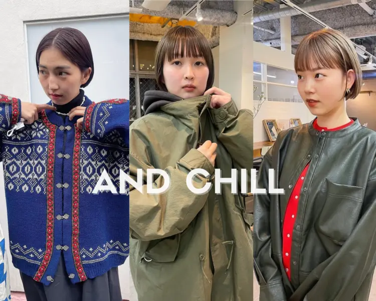 AND CHILL渋谷店内