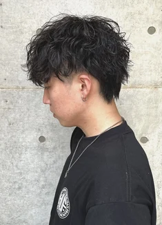 Ops hair 大名店 スパイラルパーマ